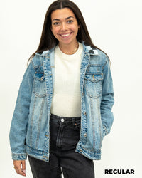 Coming In Hot Denim Jacket