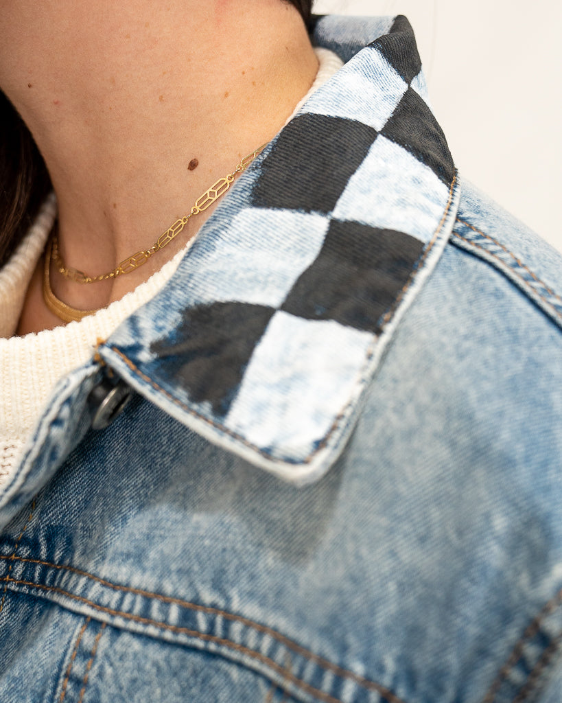 Coming In Hot Denim Jacket