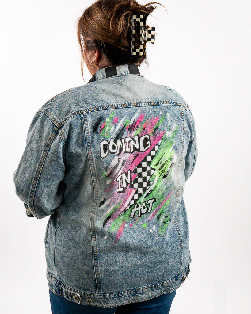 Coming In Hot Denim Jacket