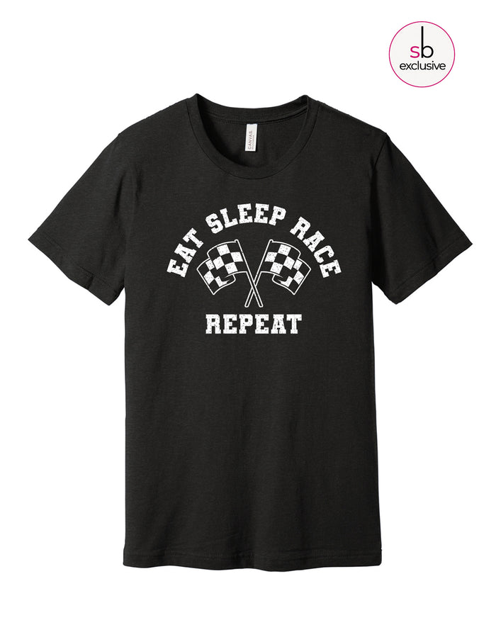 Eat, Sleep, Race, Repeat Tee