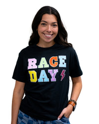 Race Day Sequin Top - Black