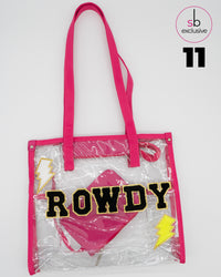 Custom Clear Tote Bag