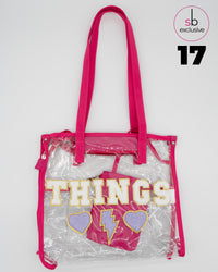 Custom Clear Tote Bag