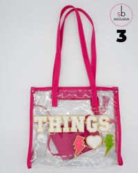 Custom Clear Tote Bag