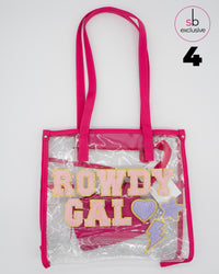 Custom Clear Tote Bag