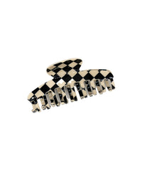 Assorted Checkered Claw Clip