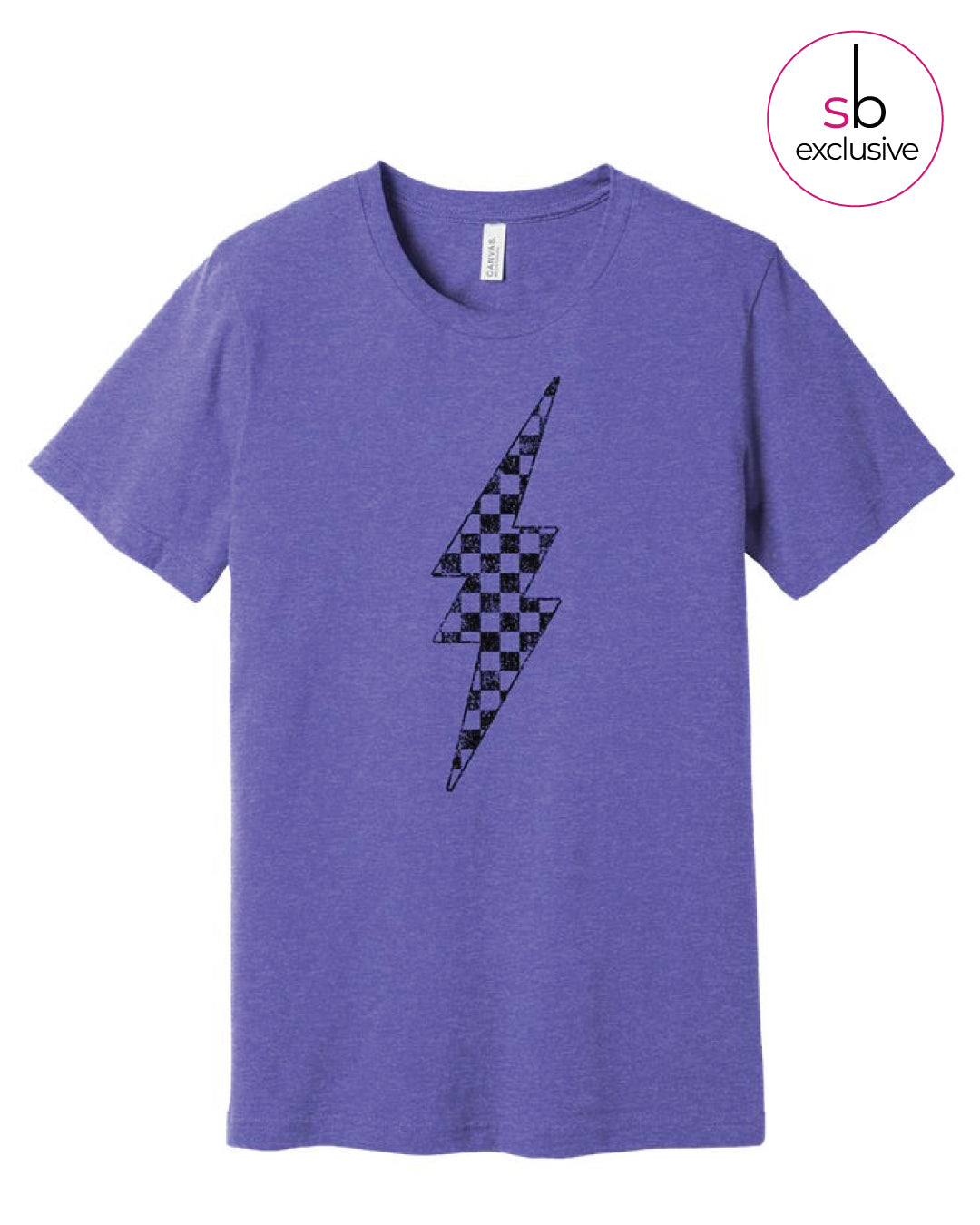 Lightning Bolt Tee - Purple