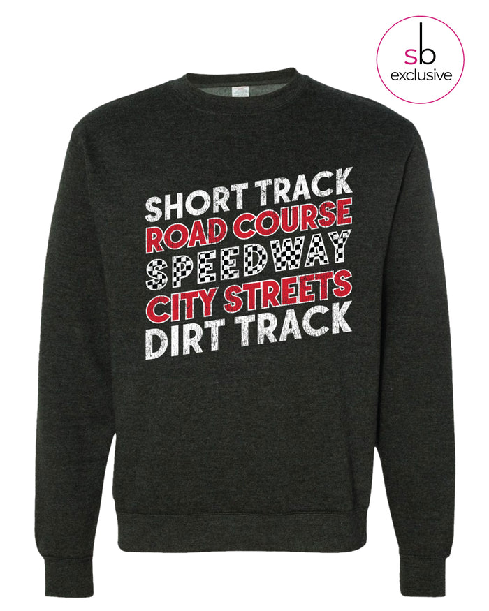 Track Stack Crewneck