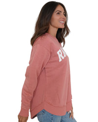 Race Day Crewneck - Pink
