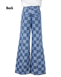 Rodeo Chic Checkered Jeans