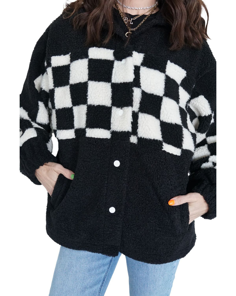 Lucky Dog Checkered Jacket