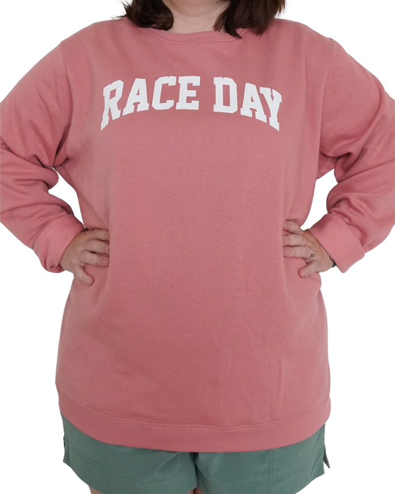 Race Day Crewneck - Pink