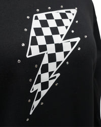 Electric Lane Sweatshirt - Black