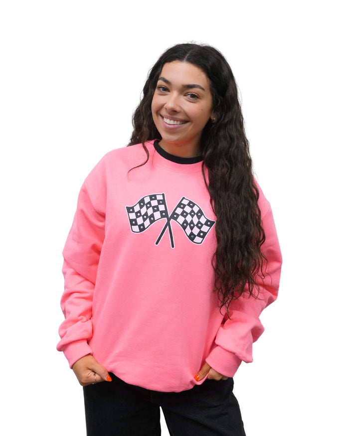 Pole Position Sweatshirt - Pink