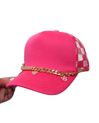 Fast Track Trucker Hat - Pink