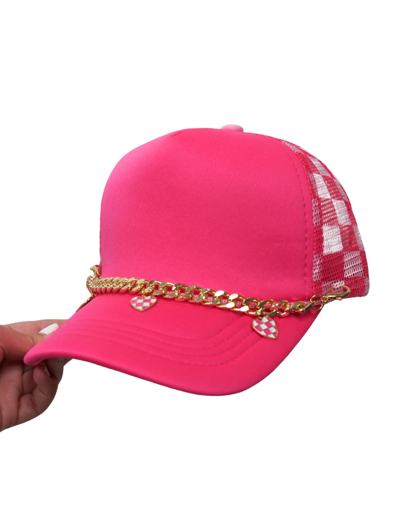 Fast Track Trucker Hat - Pink