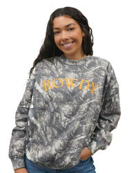 Rowdy Camo Crewneck
