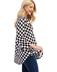 Full Speed Checkered Top - Plus