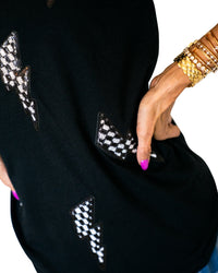 Bunch of Bolts Sequin Top