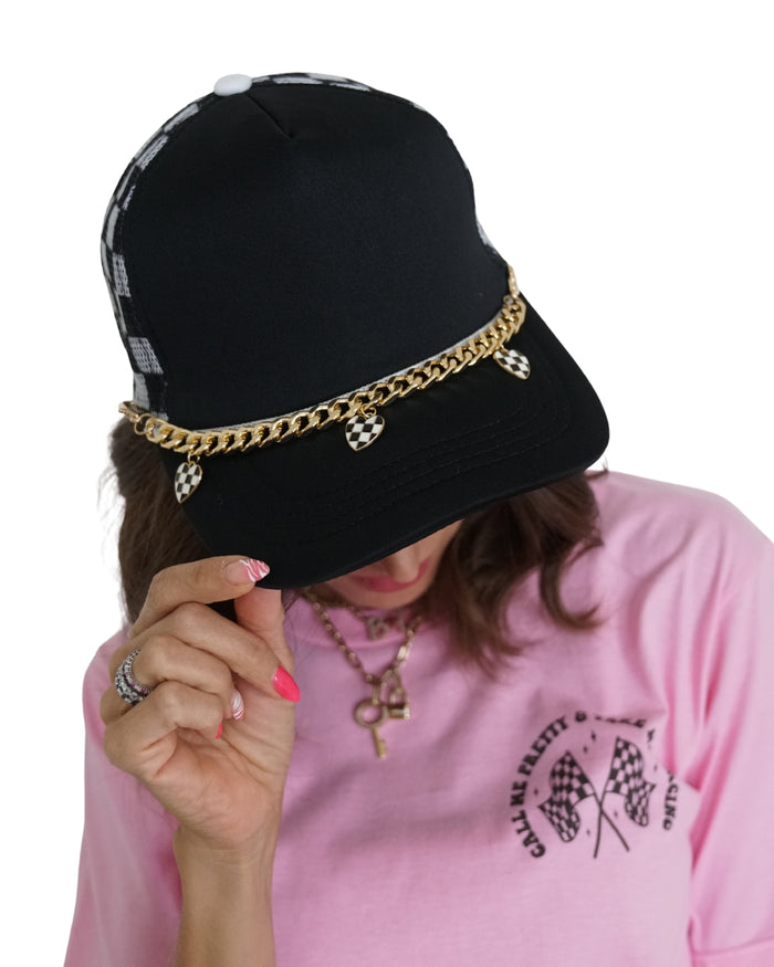 Fast Track Trucker Hat - Black