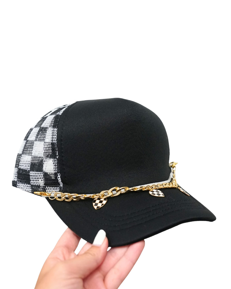 Fast Track Trucker Hat - Black