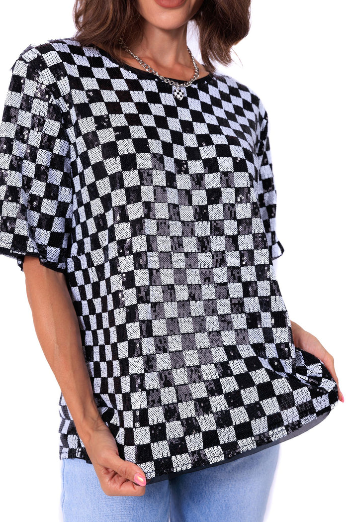 Padded Checkered Purse – shop samantha busch