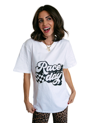 Trackside Script Tee