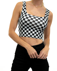 Fast Lap Crop Tank