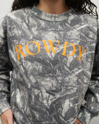 Rowdy Camo Crewneck