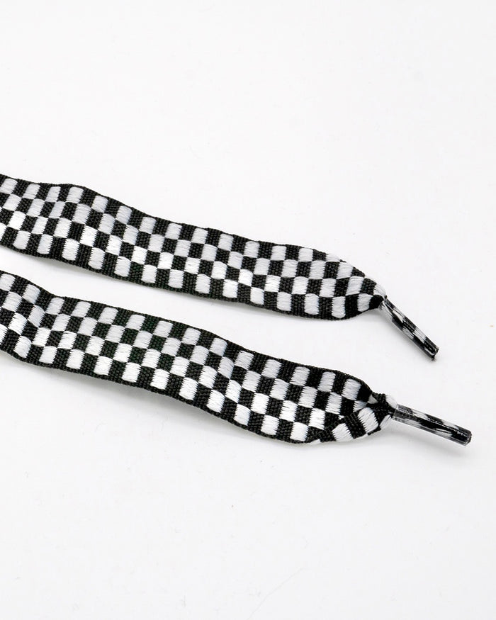 Checkered Shoe Laces - Thick