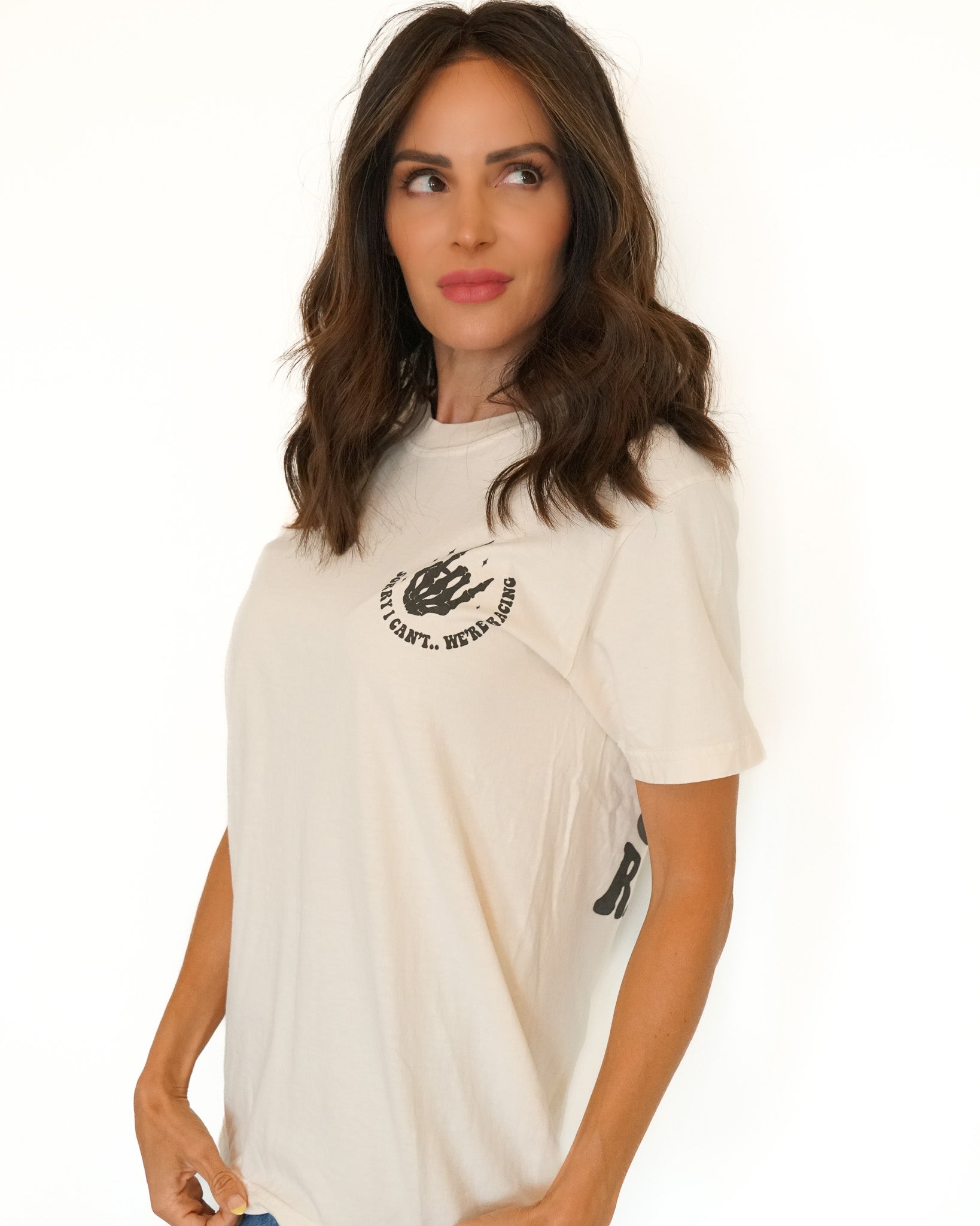 Sorry I Can't.. We're Racing Tee – shop samantha busch