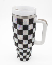 Rhinestone Racer Tumbler