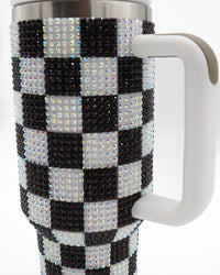 Rhinestone Racer Tumbler