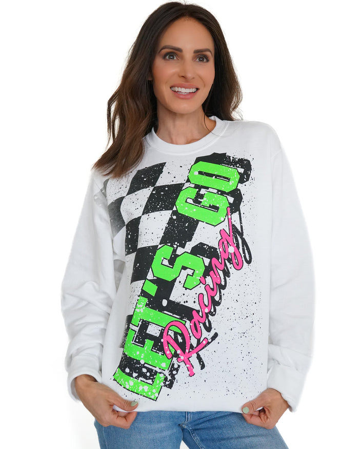 Let's Go Racing Crewneck