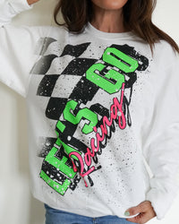 Let's Go Racing Crewneck