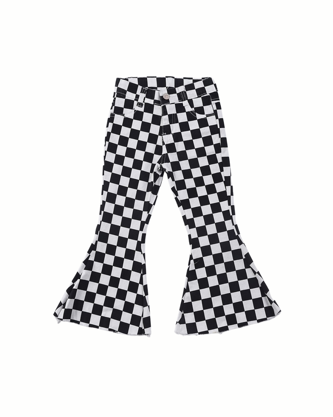 Youth Checkered Jeans