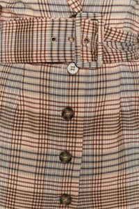 Plaid Blazer Dress