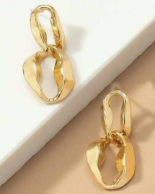 Chainlink Drop Earrings