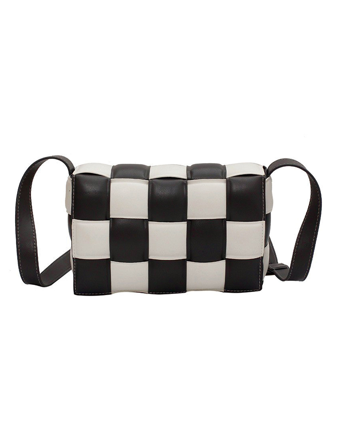 Checkered Handbag Designer Inspired Vegan Leather Tote Bags