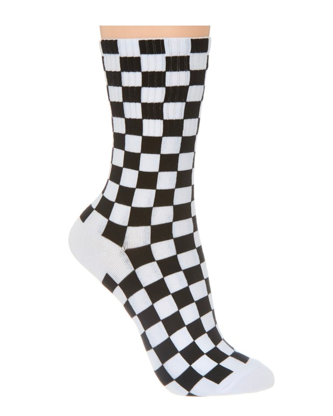 Take A Lap Checkered Socks